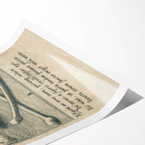 Vintage Gothic Prints - Skull and Crossbones Medieval Gothic Canvas Art