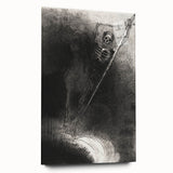 Gothic Wall Art | Dark Decor Style with Skeleton Rider Print
