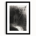 Gothic Wall Art | Dark Decor Style with Skeleton Rider Print