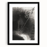 Gothic Wall Art | Dark Decor Style with Skeleton Rider Print