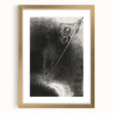 Gothic Wall Art | Dark Decor Style with Skeleton Rider Print