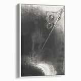Gothic Wall Art | Dark Decor Style with Skeleton Rider Print