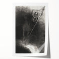 Gothic Wall Art | Dark Decor Style with Skeleton Rider Print
