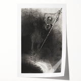 Gothic Wall Art | Dark Decor Style with Skeleton Rider Print