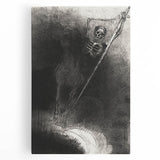 Gothic Wall Art | Dark Decor Style with Skeleton Rider Print