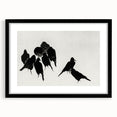 Gothic Artworks - Dark Decor Style Raven Silhouettes for Gothic Wall Art