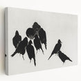 Gothic Artworks - Dark Decor Style Raven Silhouettes for Gothic Wall Art