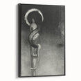 Eerie Gothic Serpent Art - Dark Decor for Mysterious Gothic Spaces
