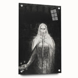 Dark Knight Gothic Canvas – Mysterious Warrior Gothic Wall Art Decor