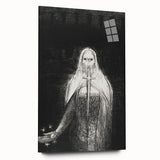 Dark Knight Gothic Canvas – Mysterious Warrior Gothic Wall Art Decor