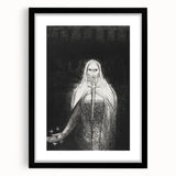 Dark Knight Gothic Canvas – Mysterious Warrior Gothic Wall Art Decor