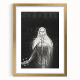 Dark Knight Gothic Canvas – Mysterious Warrior Gothic Wall Art Decor