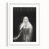 Dark Knight Gothic Canvas – Mysterious Warrior Gothic Wall Art Decor