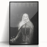 Dark Knight Gothic Canvas – Mysterious Warrior Gothic Wall Art Decor