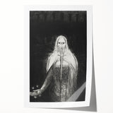 Dark Knight Gothic Canvas – Mysterious Warrior Gothic Wall Art Decor