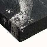 Dark Knight Gothic Canvas – Mysterious Warrior Gothic Wall Art Decor