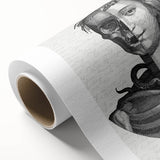 Gothic Wall Art | Half Skull, Half Woman Medieval Gothic Canvas Print