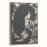 Black Cat Silhouette Print - Mysterious Gothic Wall Art Decor