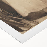 Victorian Gothic Lady Print - Mysterious Reflection - Gothic Wall Art