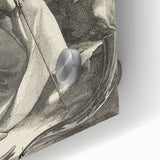 Medieval Cloaked Figure Print - Mysterious Gothic Wall Art Decor