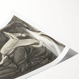 Medieval Cloaked Figure Print - Mysterious Gothic Wall Art Decor