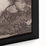 Centaur Archer Gothic Print - Dark Mythological Wall Art Decor