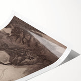 Centaur Archer Gothic Print - Dark Mythological Wall Art Decor