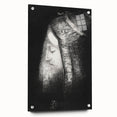 Veiled Elegance Gothic Canvas – Mysterious Lady Gothic Wall Art Decor