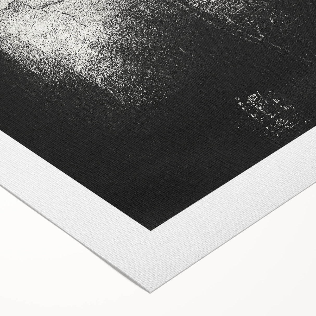 Veiled Elegance Gothic Canvas – Mysterious Lady Gothic Wall Art Decor