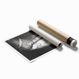 Veiled Elegance Gothic Canvas – Mysterious Lady Gothic Wall Art Decor