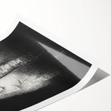 Veiled Elegance Gothic Canvas – Mysterious Lady Gothic Wall Art Decor