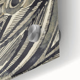 Gothic Wall Art | Abstract Snake and Curved Patterns Gothic Print