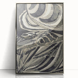 Gothic Wall Art | Abstract Snake and Curved Patterns Gothic Print