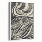 Gothic Wall Art | Abstract Snake and Curved Patterns Gothic Print