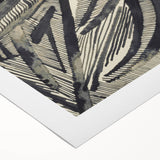 Gothic Wall Art | Abstract Snake and Curved Patterns Gothic Print