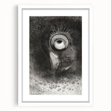 Medieval Gothic Canvas with Mysterious Eye Design – Vintage Gothic Prints