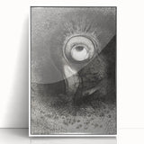 Medieval Gothic Canvas with Mysterious Eye Design – Vintage Gothic Prints