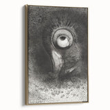 Medieval Gothic Canvas with Mysterious Eye Design – Vintage Gothic Prints