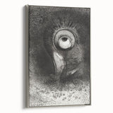 Medieval Gothic Canvas with Mysterious Eye Design – Vintage Gothic Prints