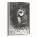 Medieval Gothic Canvas with Mysterious Eye Design – Vintage Gothic Prints