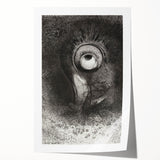 Medieval Gothic Canvas with Mysterious Eye Design – Vintage Gothic Prints