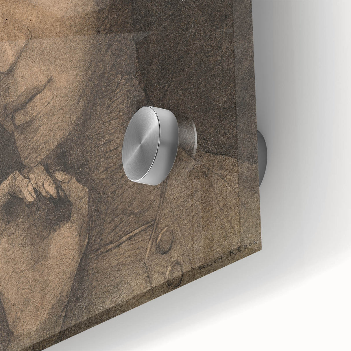 Gothic Artworks: Mysterious Portrait of a Medieval Figure in Dark Tones