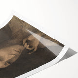 Gothic Artworks: Mysterious Portrait of a Medieval Figure in Dark Tones