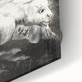 Fantastical Creature Under Stars - Gothic Mystical Wall Art Print