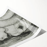 Victorian Lady with Halo Print - Elegant Gothic Portrait Wall Art