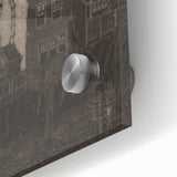 Vintage Gothic Print: Dark Medieval Architecture in Gothic Wall Art