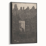 Vintage Gothic Print: Dark Medieval Architecture in Gothic Wall Art
