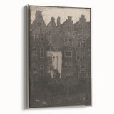 Vintage Gothic Print: Dark Medieval Architecture in Gothic Wall Art