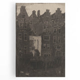 Vintage Gothic Print: Dark Medieval Architecture in Gothic Wall Art