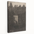Vintage Gothic Print: Dark Medieval Architecture in Gothic Wall Art